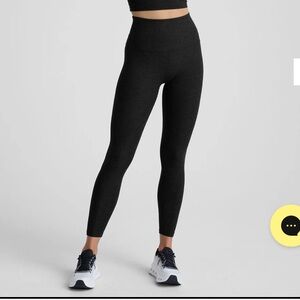 Beyond Yoga Spacedye Caught In The Midi High Waisted Legging in Darkest Night